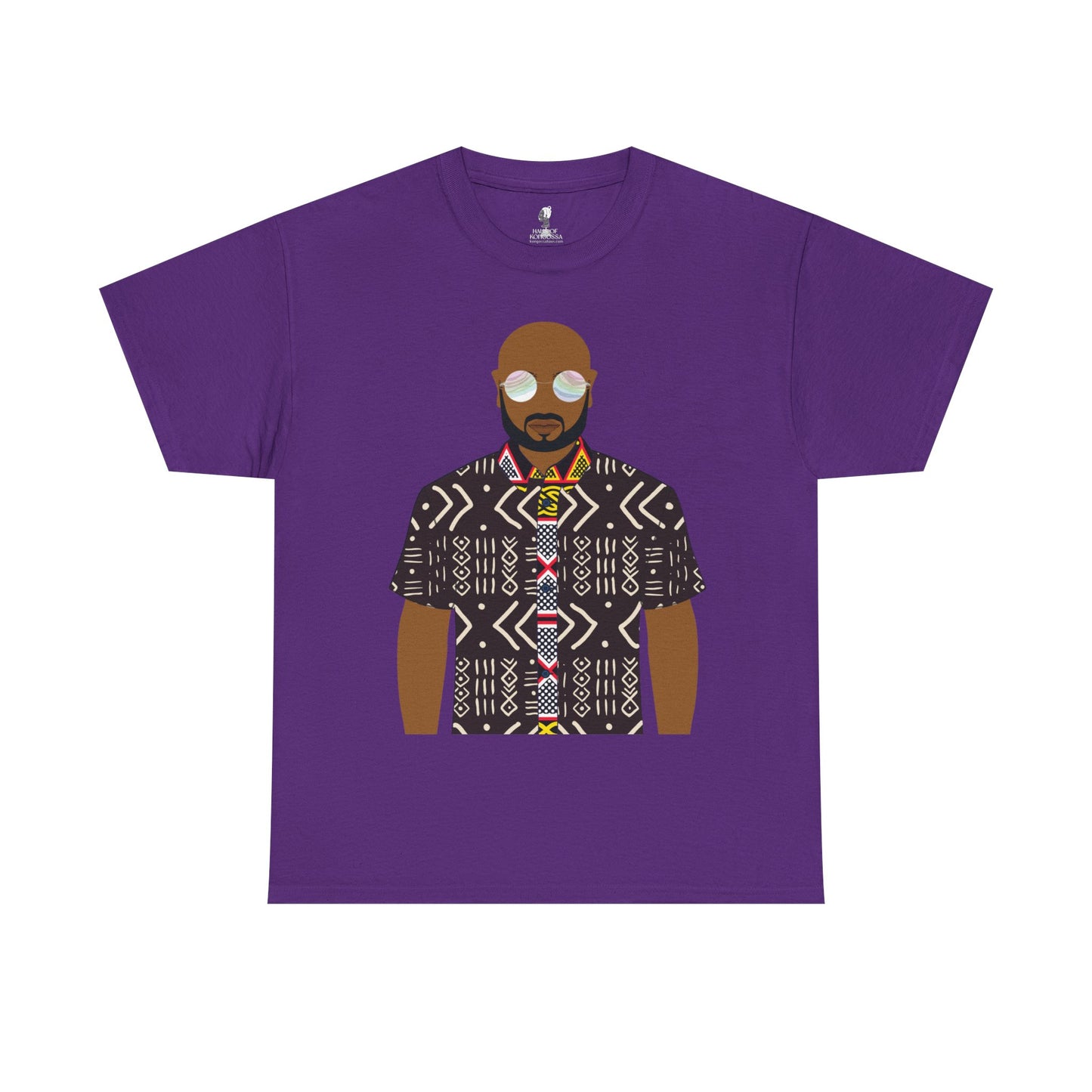 Le Monsieur Mudcloth Unisex Heavy Cotton Tee