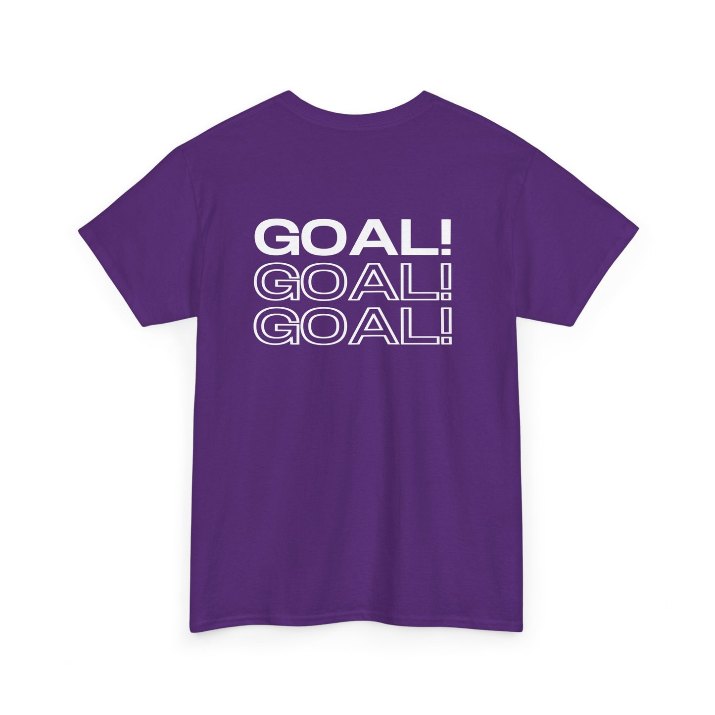 GOAL!! - BW Soccer Shoes on BW Ndop with Back Design Unisex Heavy Cotton Tee