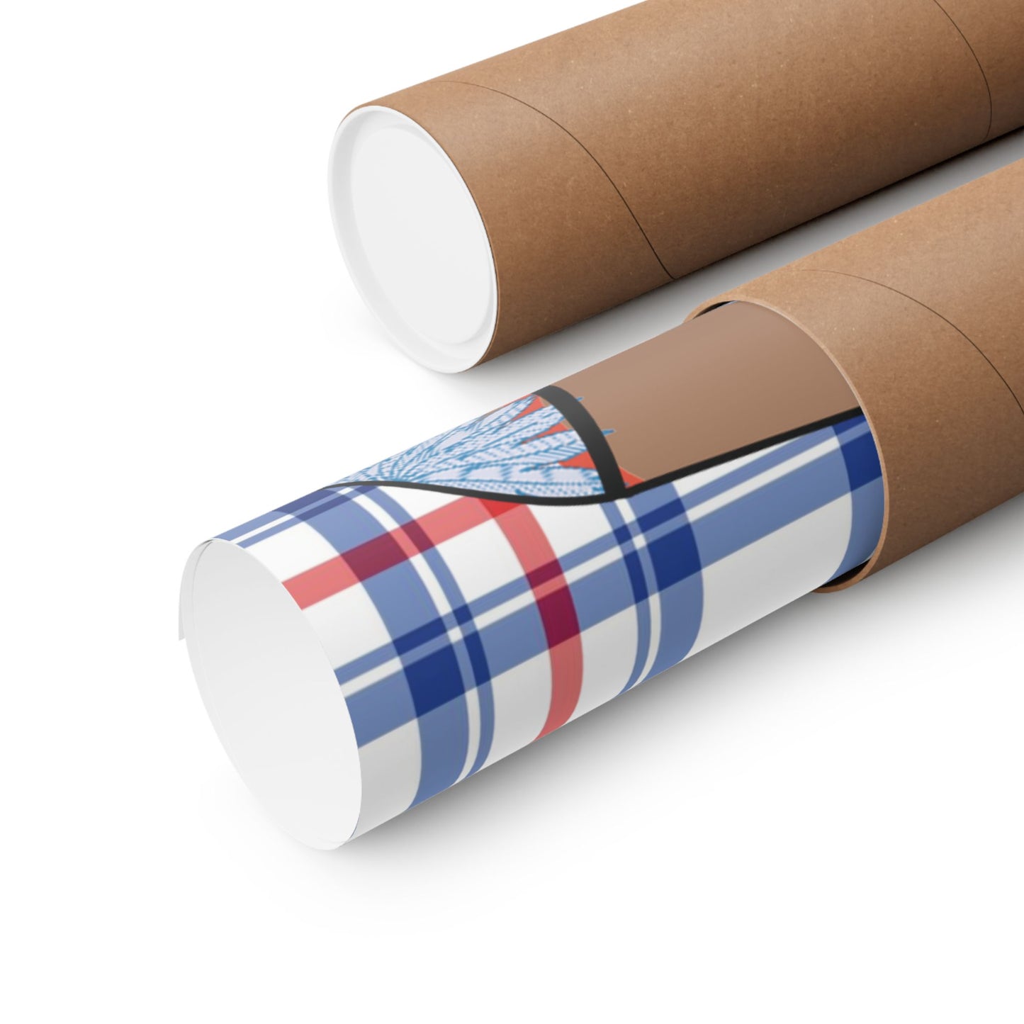 Nef in Brown - Mukuta Bag Premium Matte Vertical Posters