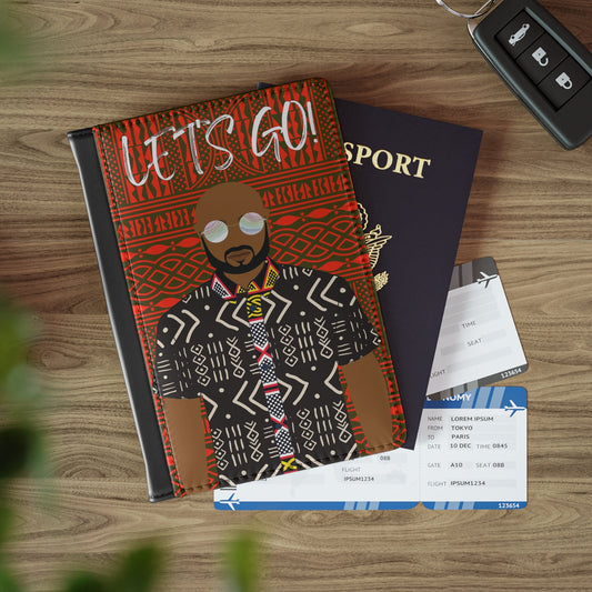 Monsieur GO - Red Ndop - Passport Cover