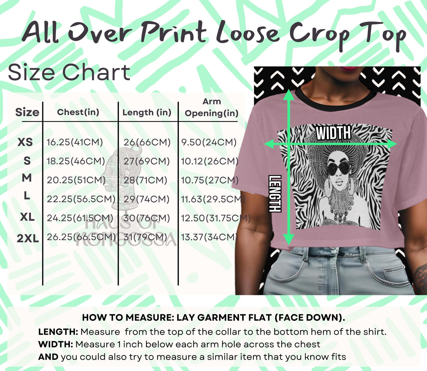 Checkered Print Crop Top: "Don't Touch My Hair" Graphic, Trendy Fashion, Ready to Ship