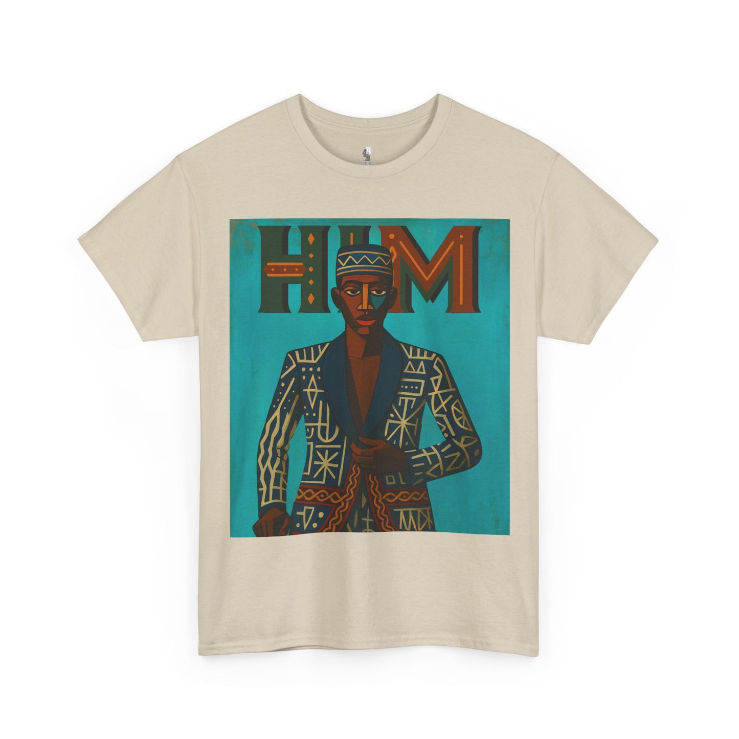 I am HIM Father's Day T-Shirt for African Art Lovers, Afrocentric Clothing, African Heritage Top