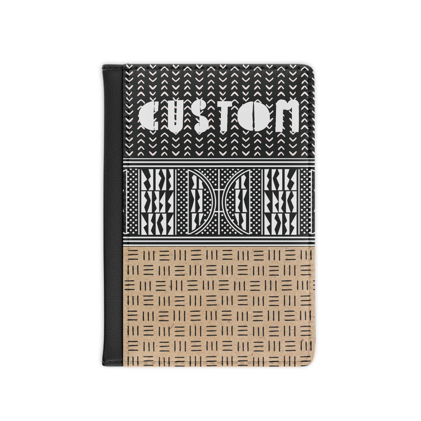Personalized Mixed Mudcloth and Ndop - Passport Cover