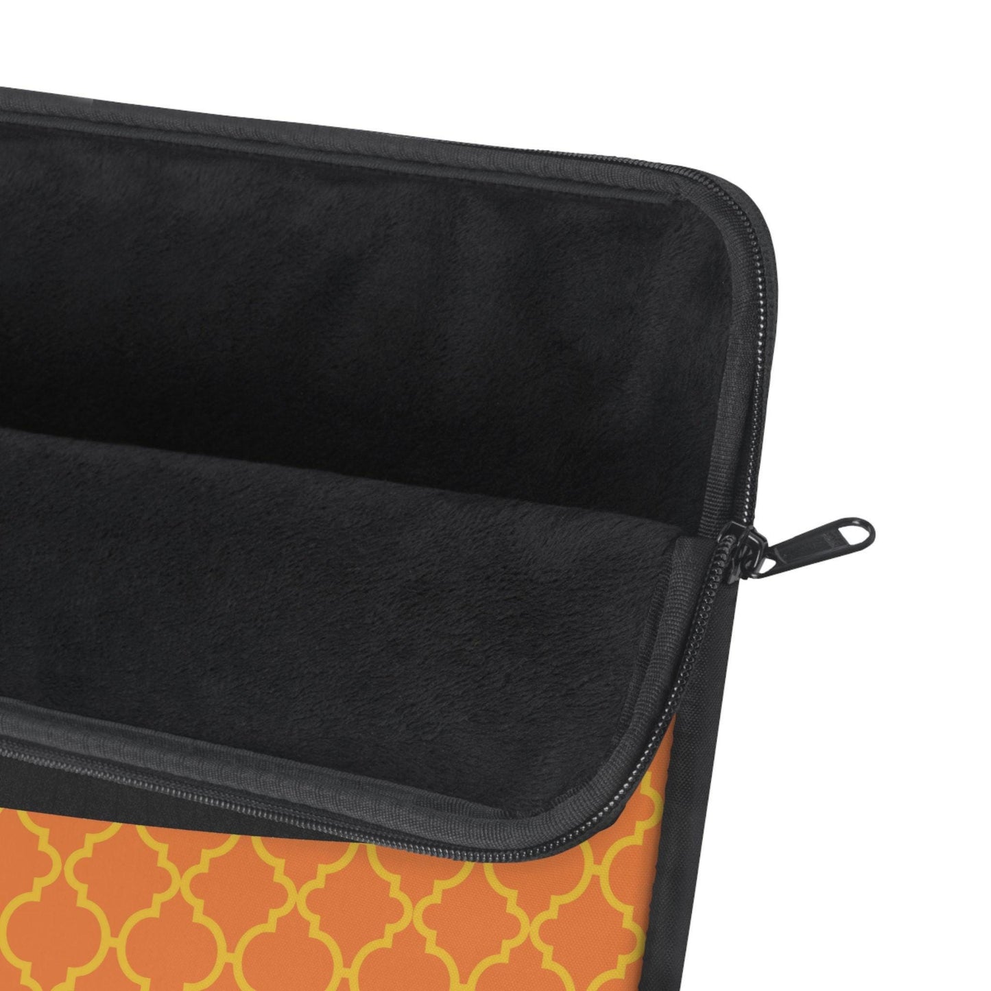 Fulani Hat Laptop Sleeve: African Argyle Print