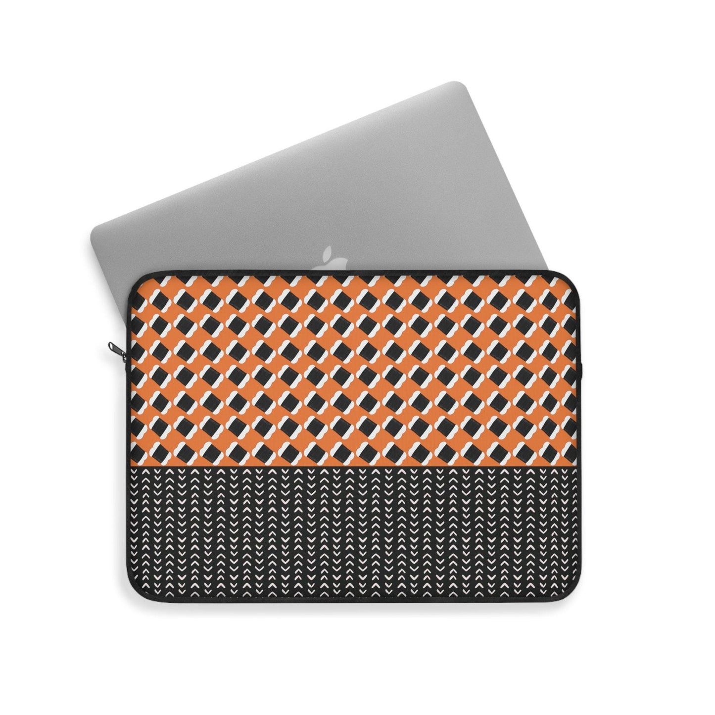 Hair Thread - Orange African Laptop Sleeve, Pro Macbook Air Sleeve
