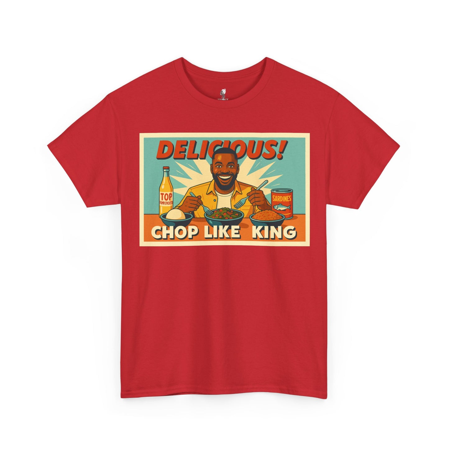 Chop Like King Back to School Tee, Unisex T-Shirt, Gift for Students, Funny School Tee, School Supplies Shirt