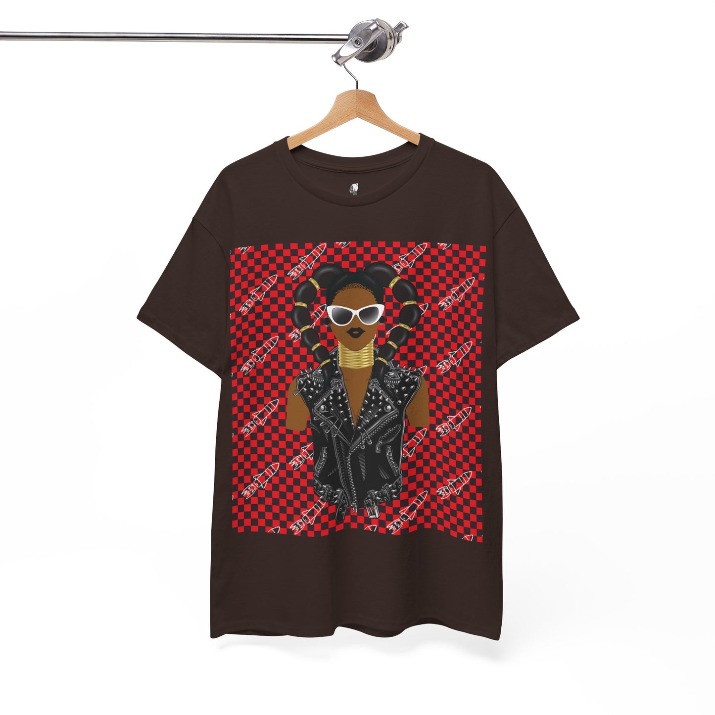 Horn Lady Rockette Unisex Heavy Cotton Tee