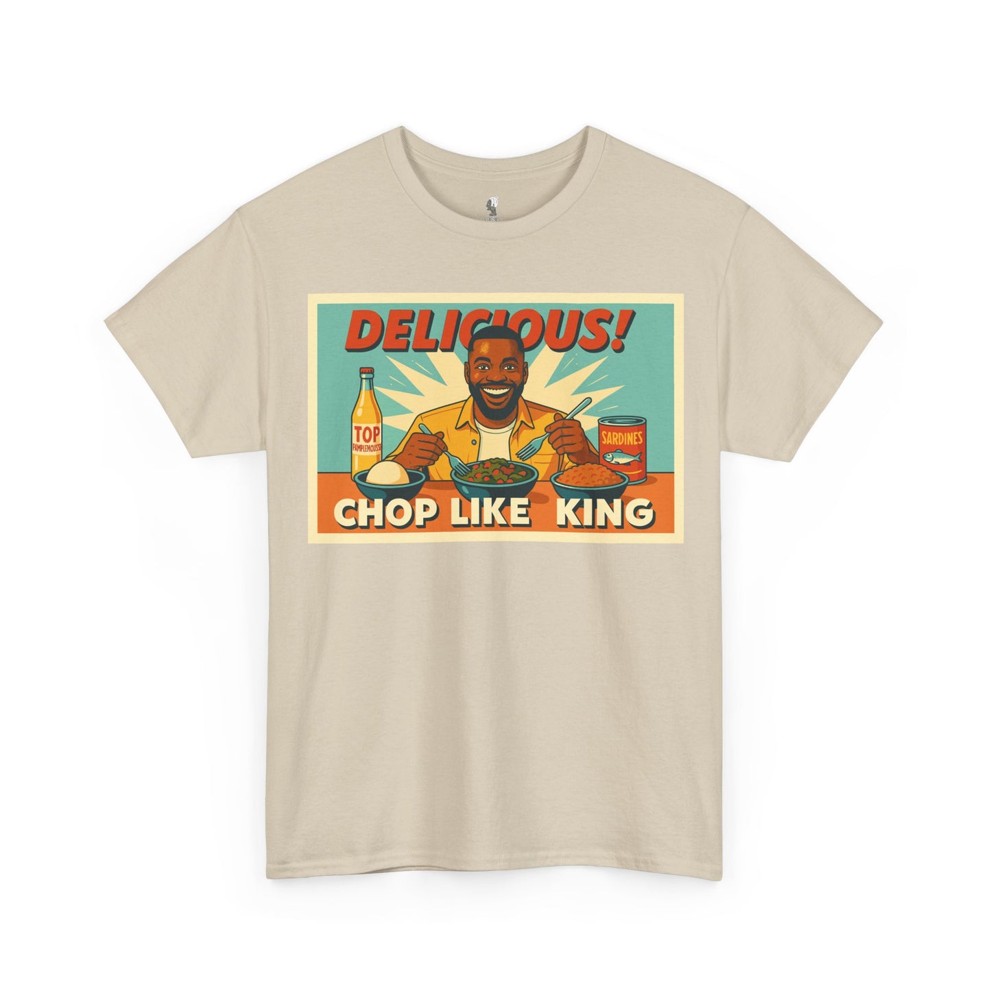 Chop Like King Back to School Tee, Unisex T-Shirt, Gift for Students, Funny School Tee, School Supplies Shirt