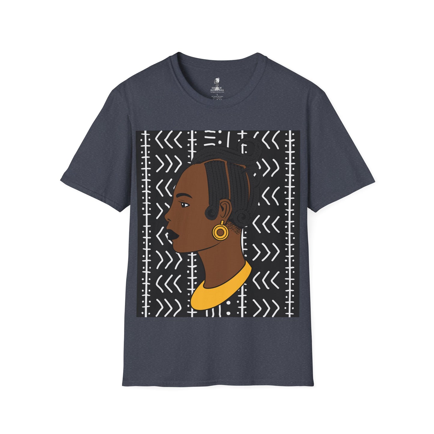 Lady Kongossa on BW Ndop Unisex Softstyle T-Shirt