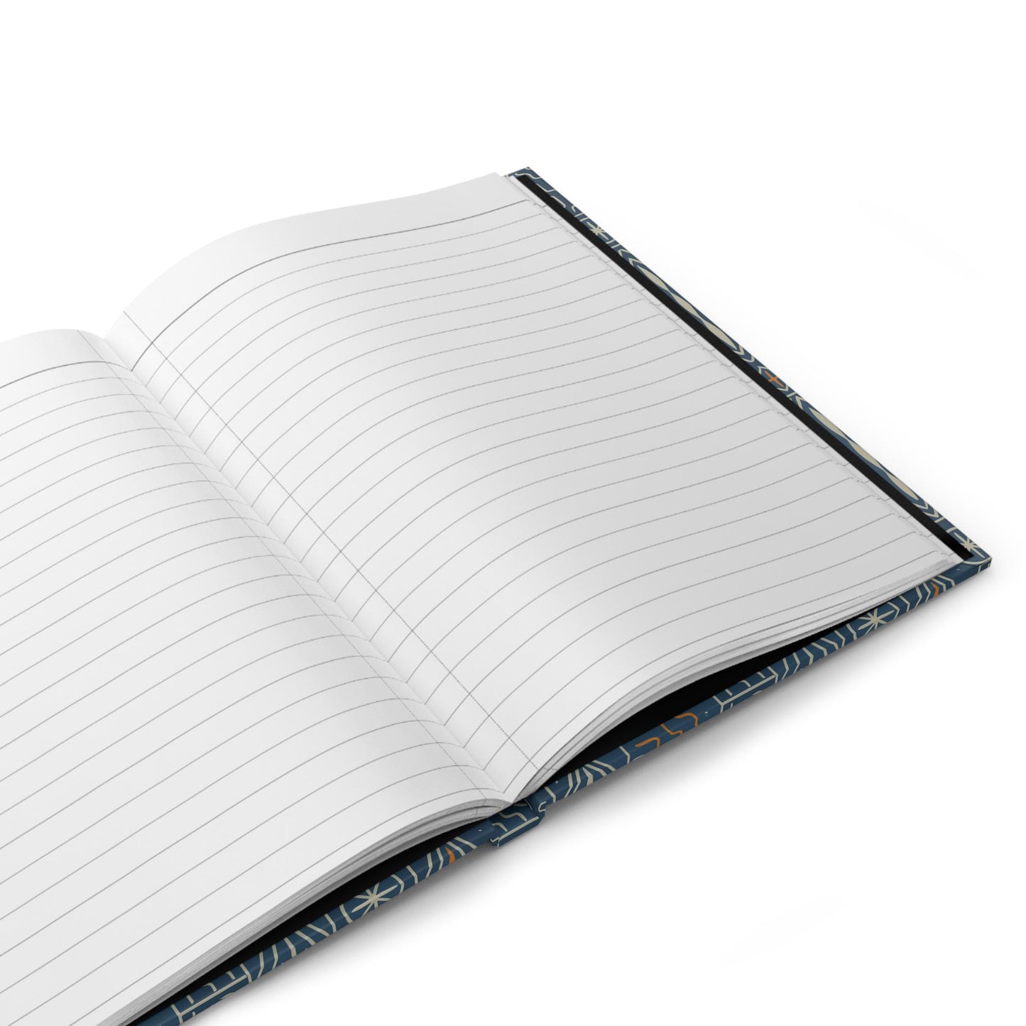 Personalized Ndop Pattern Hardcover Journal  Matte Journal, Gift for Him or Her