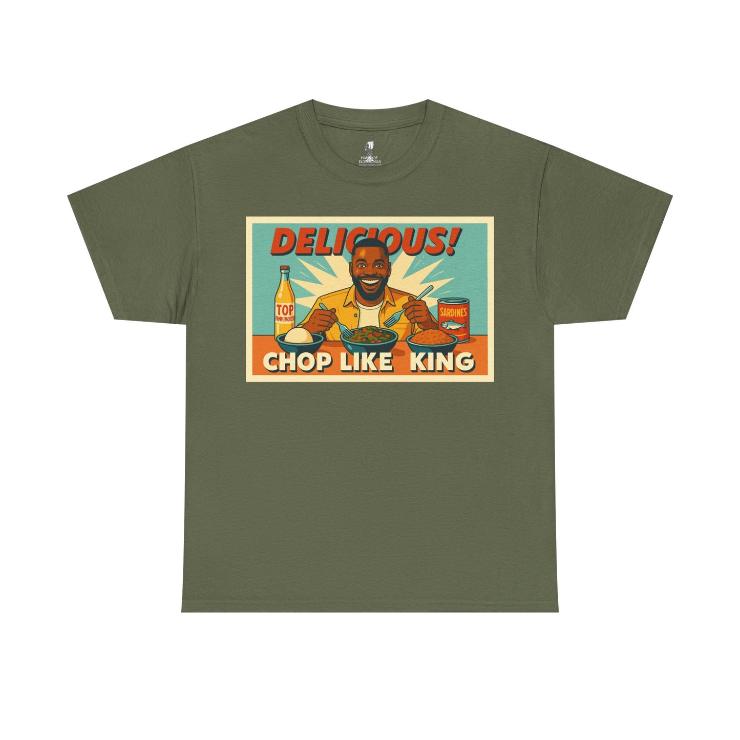 Chop Like King Back to School Tee, Unisex T-Shirt, Gift for Students, Funny School Tee, School Supplies Shirt