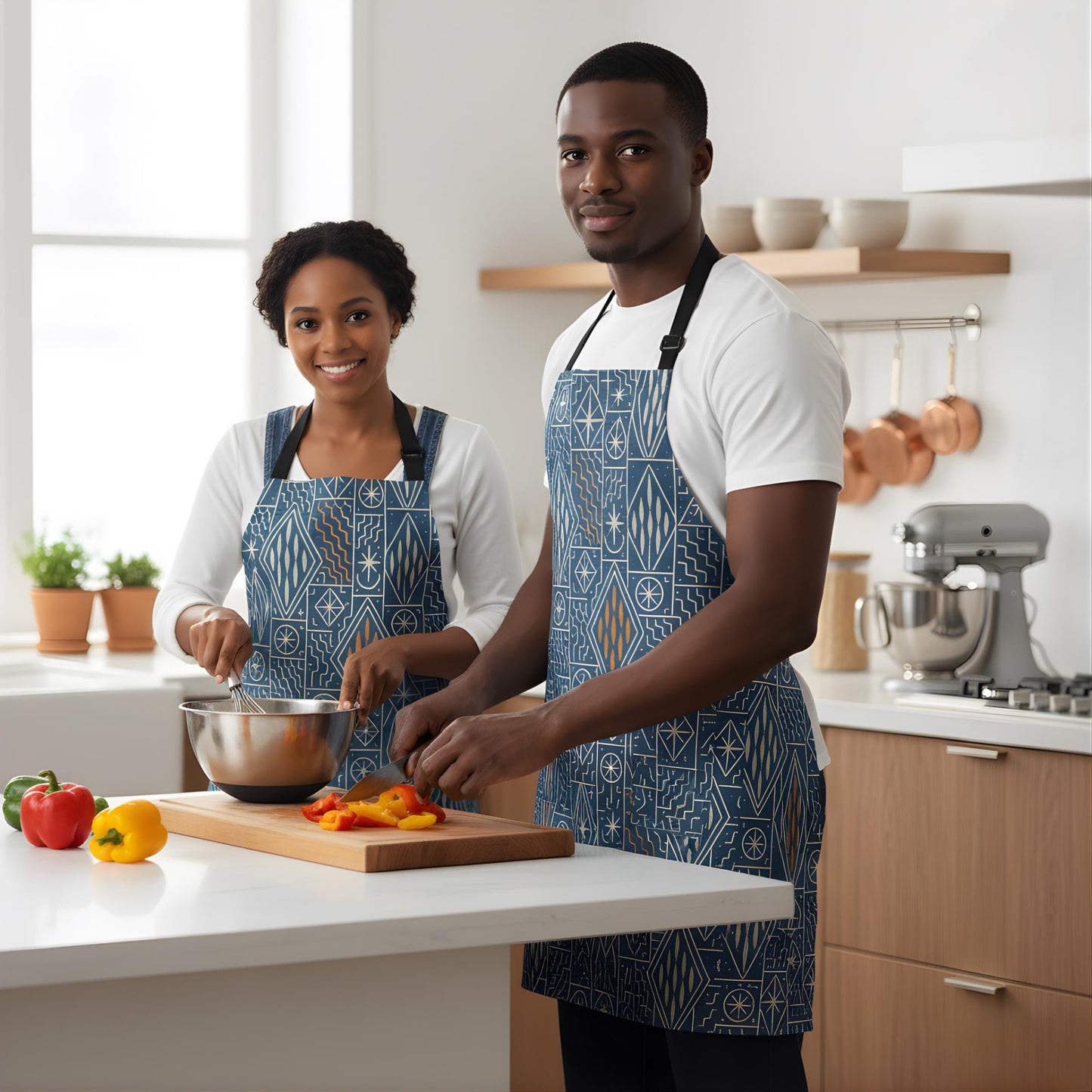 Ndop Print Kitchen Apron – Tribal Cooking Gift