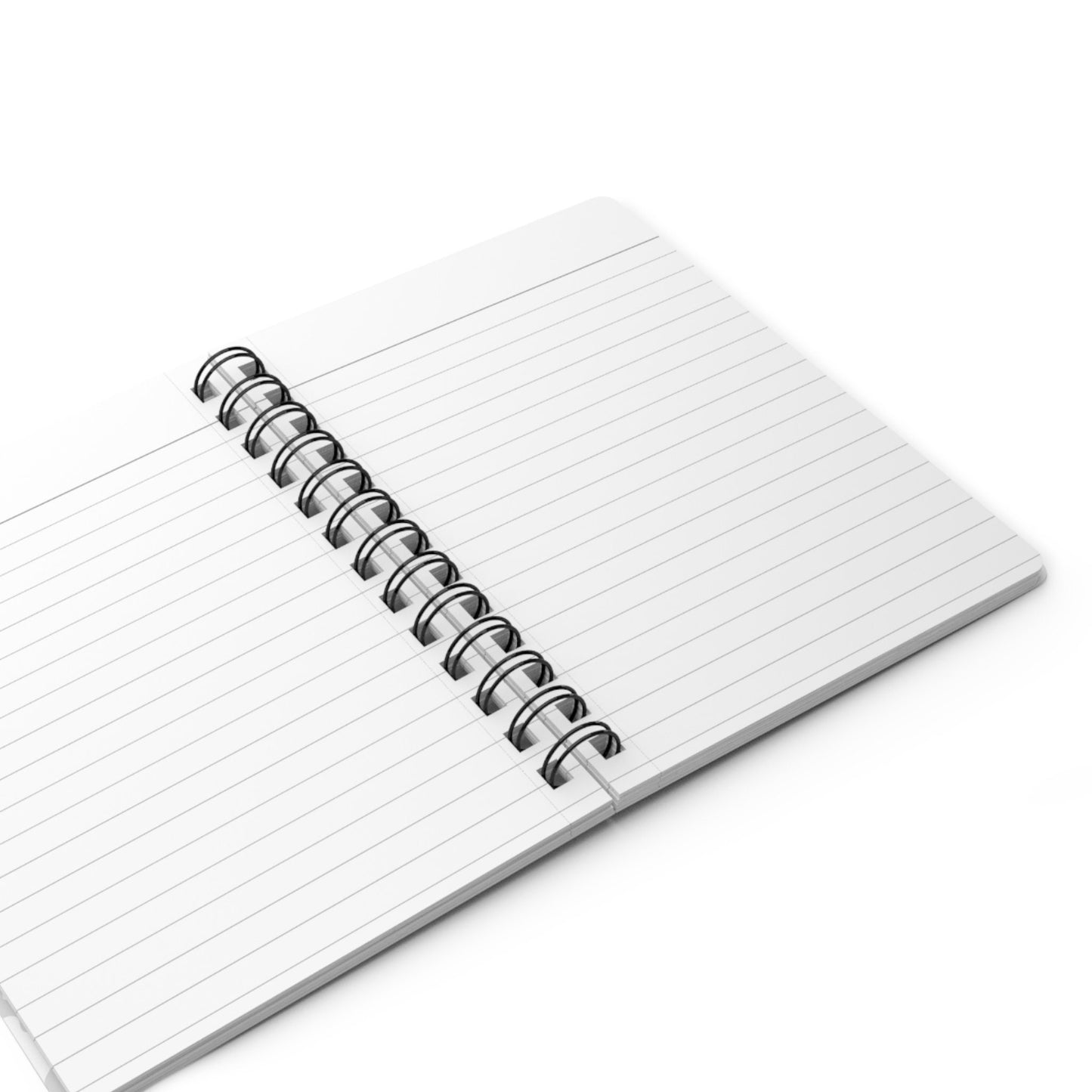 Nef in Red Art Journal: Glossy Laminated Spiral Journal