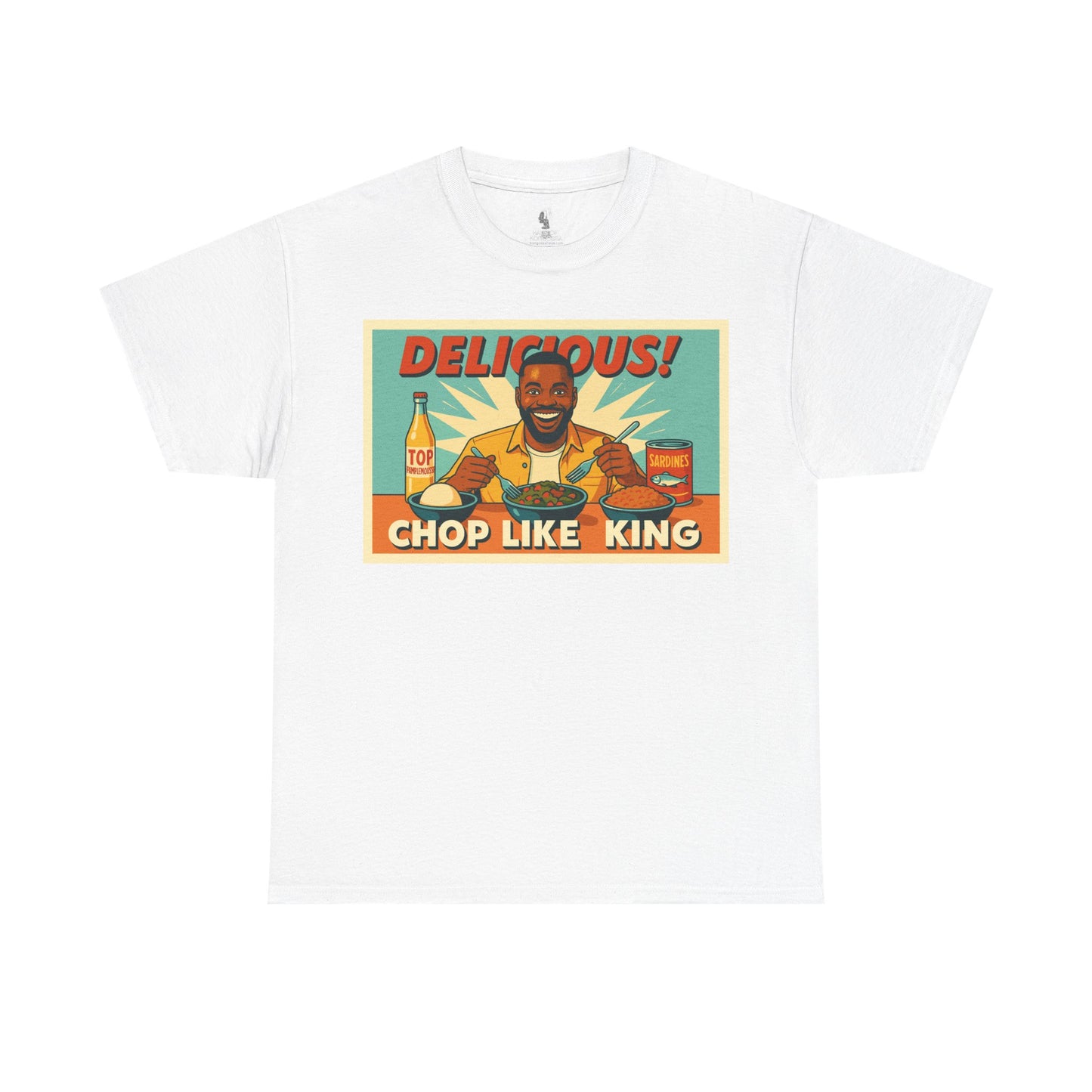 Chop Like King Back to School Tee, Unisex T-Shirt, Gift for Students, Funny School Tee, School Supplies Shirt