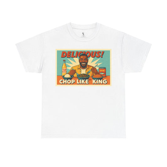 Chop Like King Back to School Tee, Unisex T-Shirt, Gift for Students, Funny School Tee, School Supplies Shirt