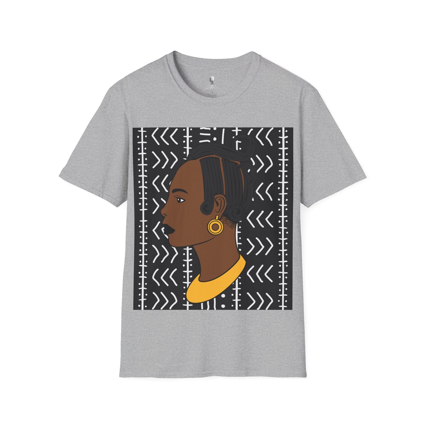Lady Kongossa on BW Ndop Unisex Softstyle T-Shirt