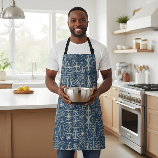 Ndop Print Kitchen Apron – Tribal Cooking Gift