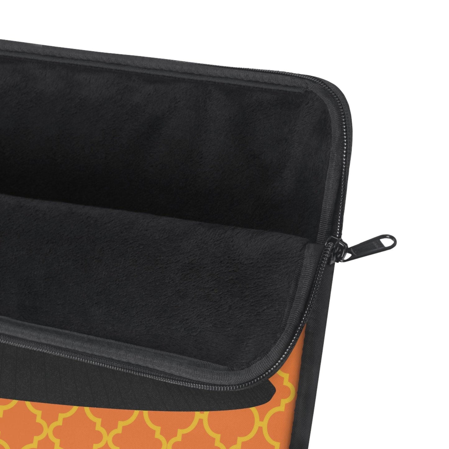 Fulani Hat Laptop Sleeve: African Argyle Print