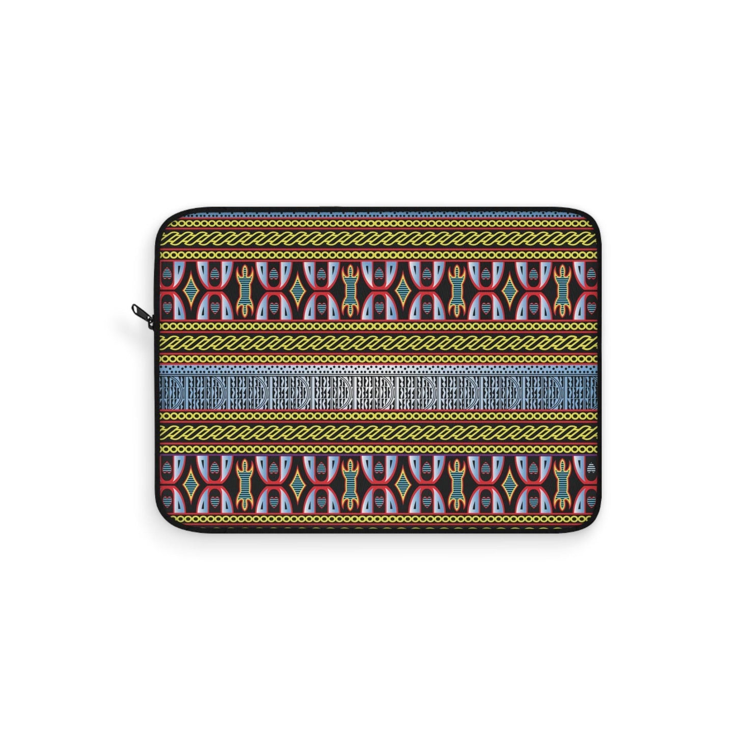 Toghu Ndop Print Laptop Sleeve: African Fabric Computer Case, Pro Macbook Air Sleeve