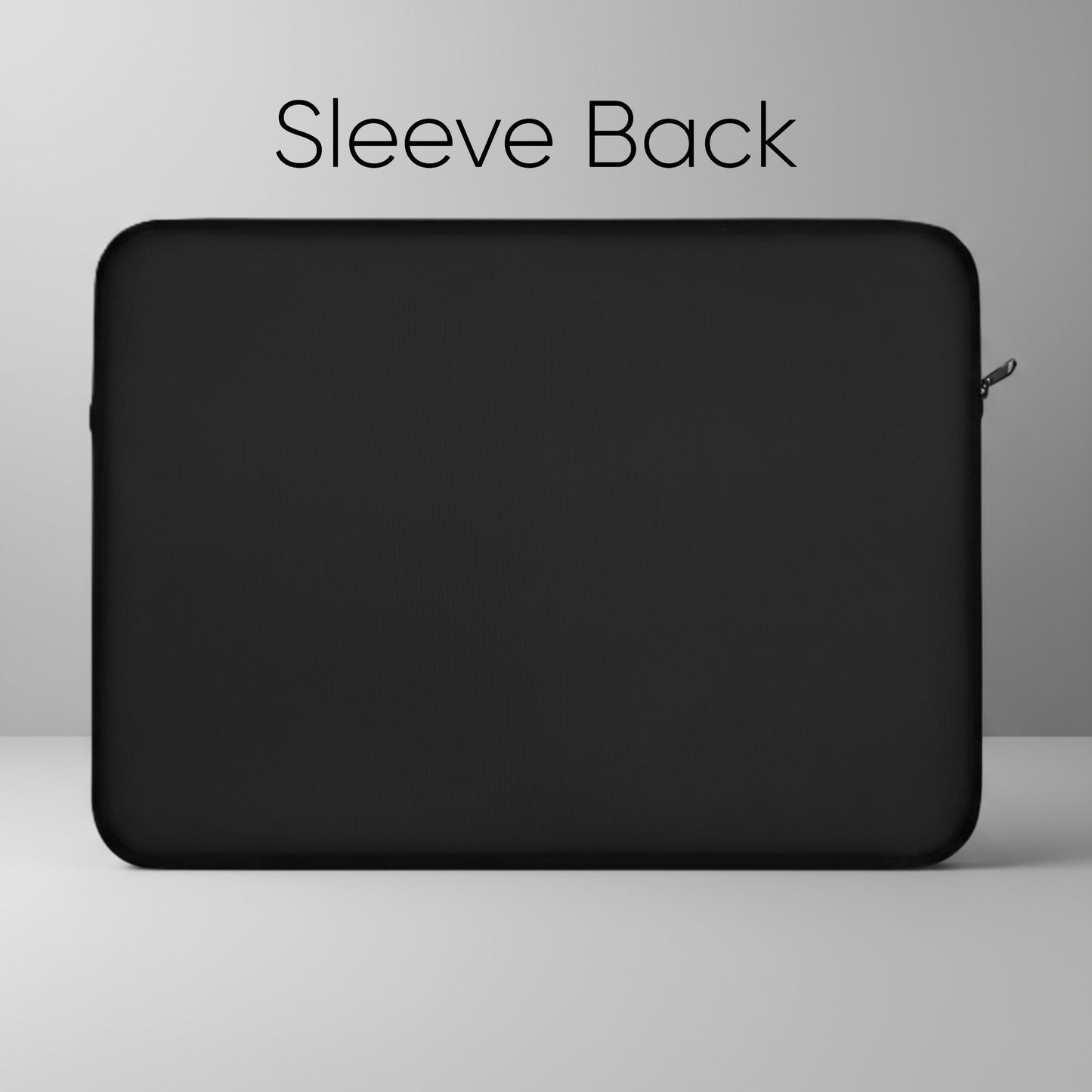A black sleeve back for a laptop case.