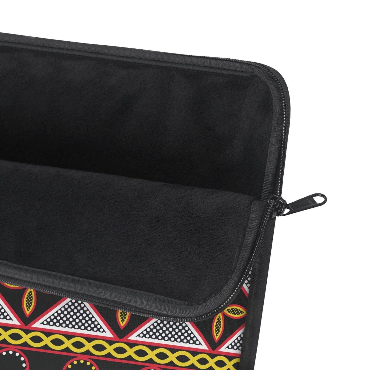 Yellow Toghu African Laptop Sleeve - Front Print, Pro Macbook Air Sleeve