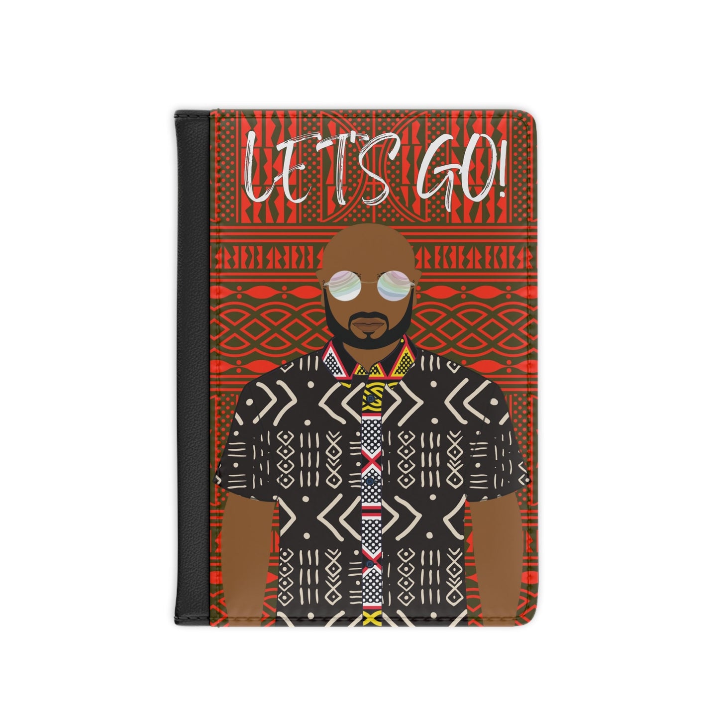 Monsieur GO - Red Ndop - Passport Cover