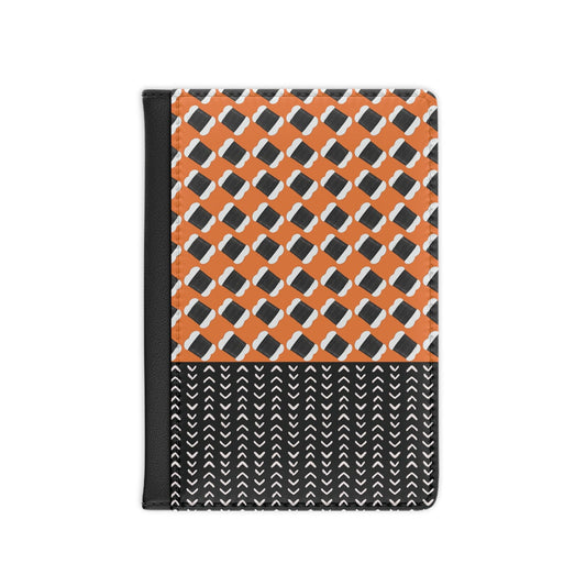 Hair Thread - Orange - Passport Cover