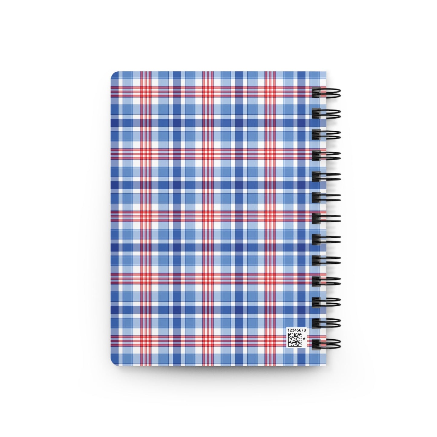 Nef in Red Art Journal: Glossy Laminated Spiral Journal