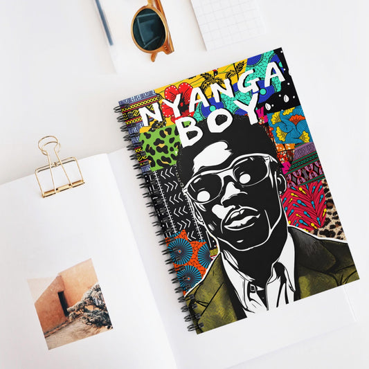 Nyanga Boy Spiral Notebook: African Inspired Stationery Gift