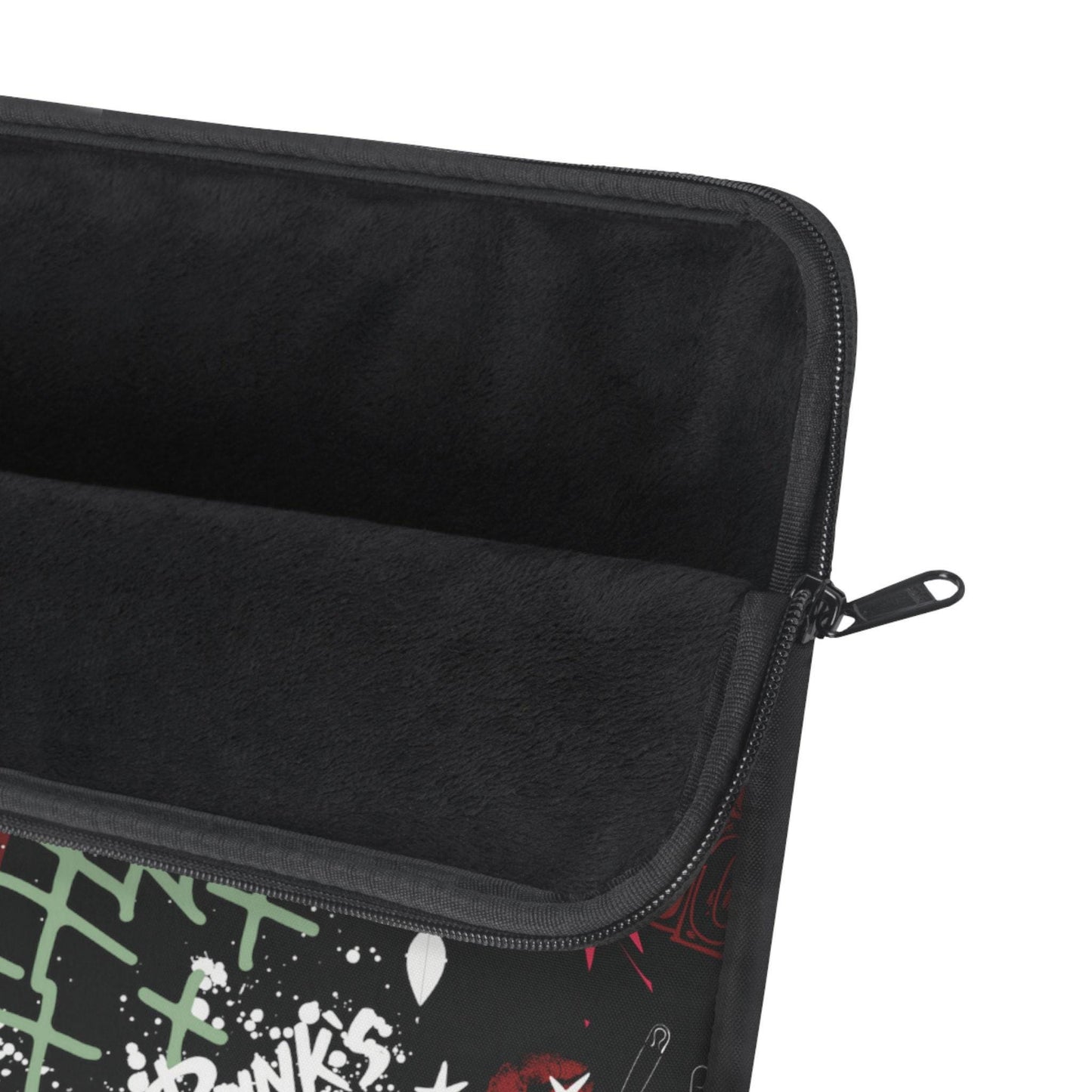 Punk Rock Laptop Sleeve: Stylish Polyester Protector