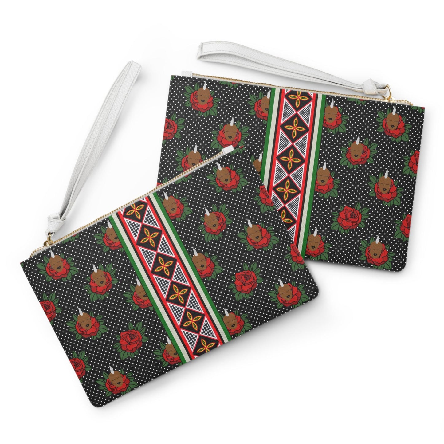 Rockabilities with Strip Clutch Bag