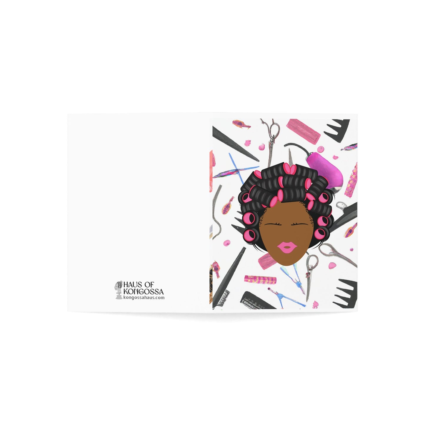 Rollers and All African Greeting Cards (1, 10pcs)
