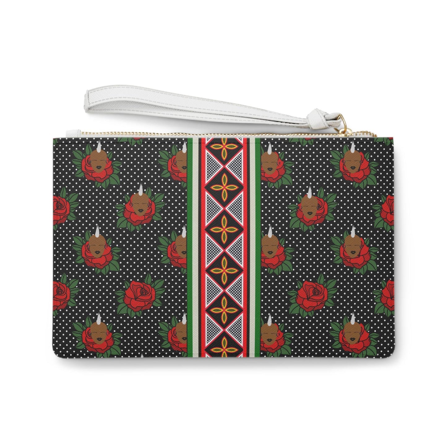 Rockabilities with Strip Clutch Bag
