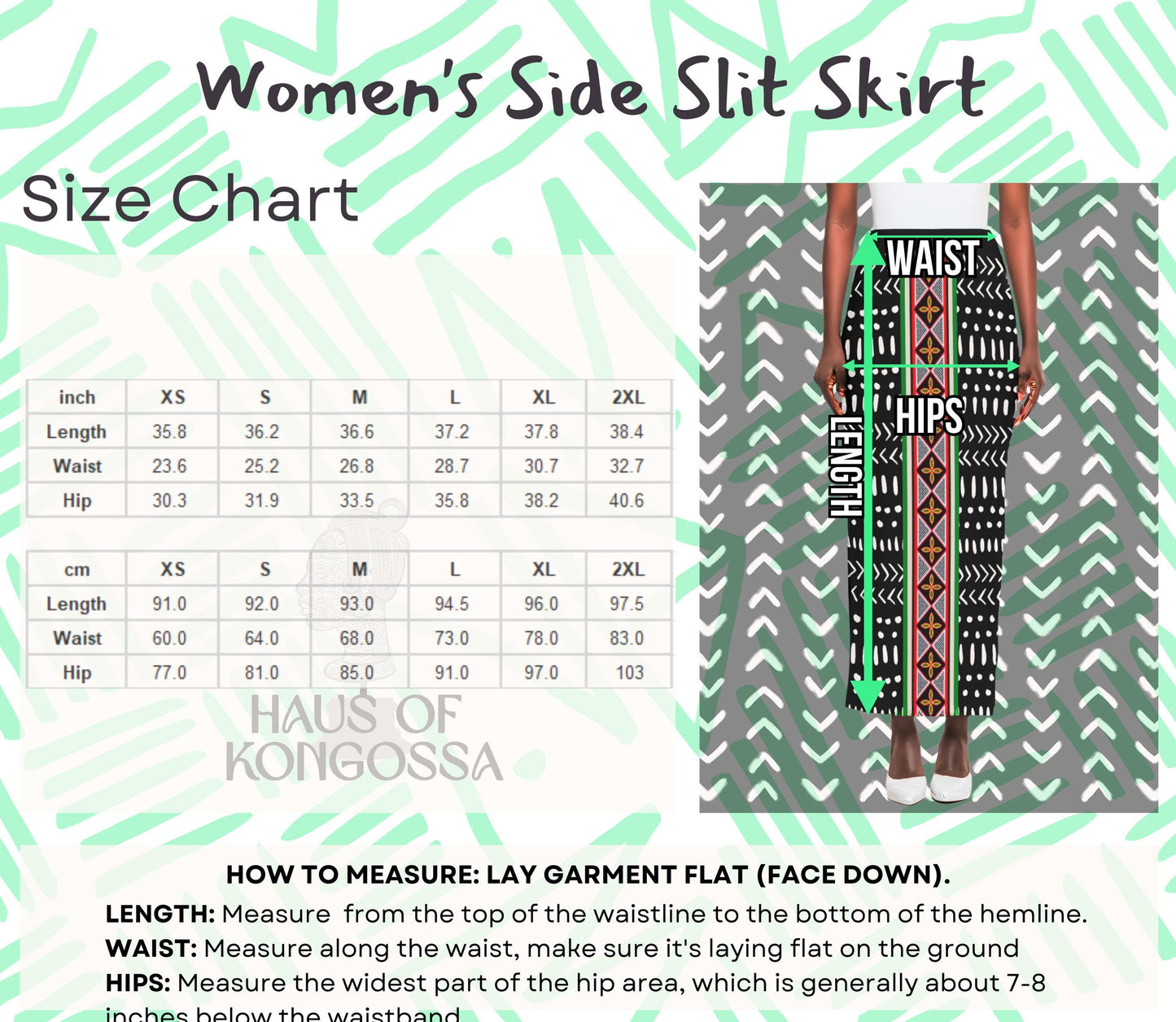 Circle Ankara Maxi Skirt: Women's African Print Side Slit
