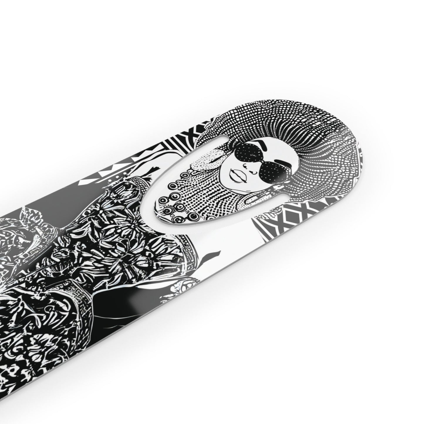 African Print Bookmark: Madame Headtie Design, Eclectic Page Holder