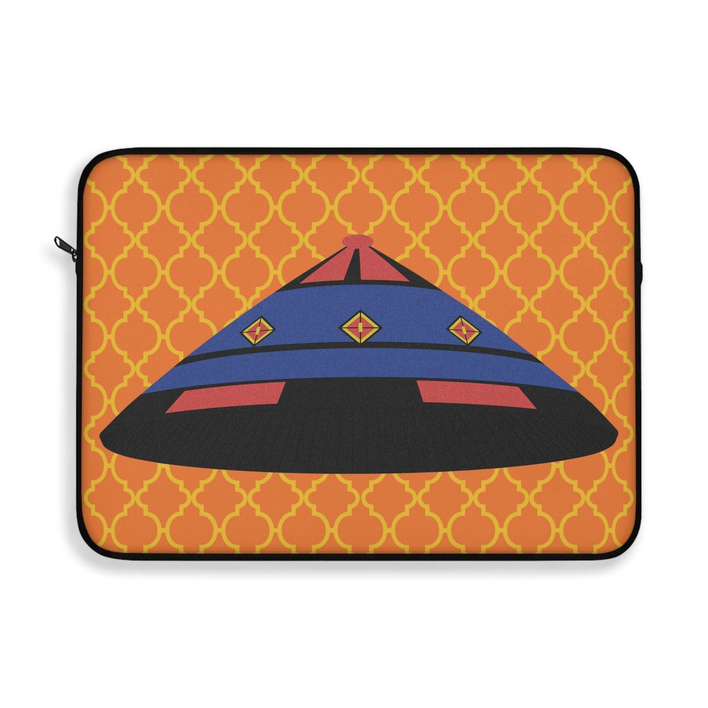Fulani Hat Laptop Sleeve: African Argyle Print