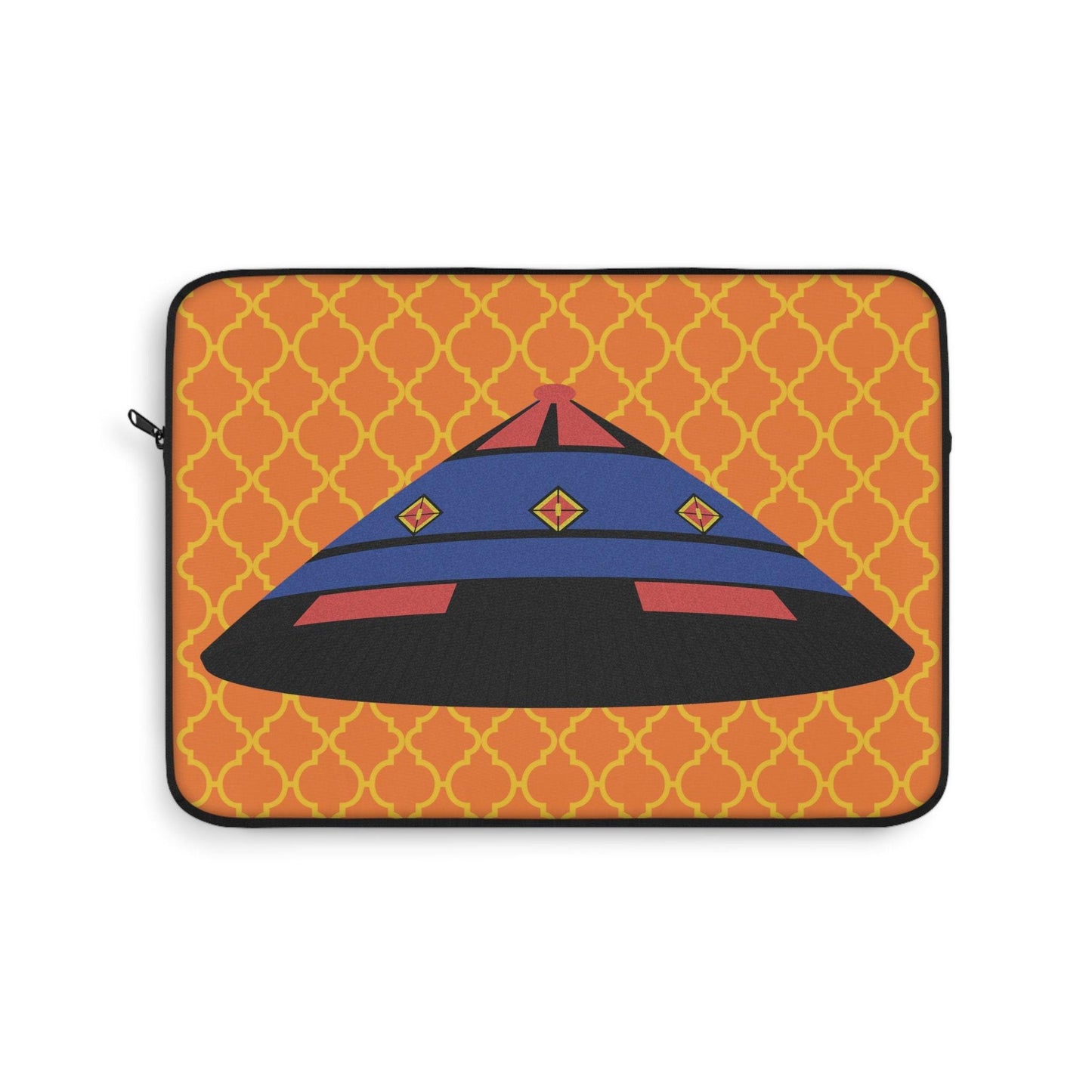 Fulani Hat Laptop Sleeve: African Argyle Print