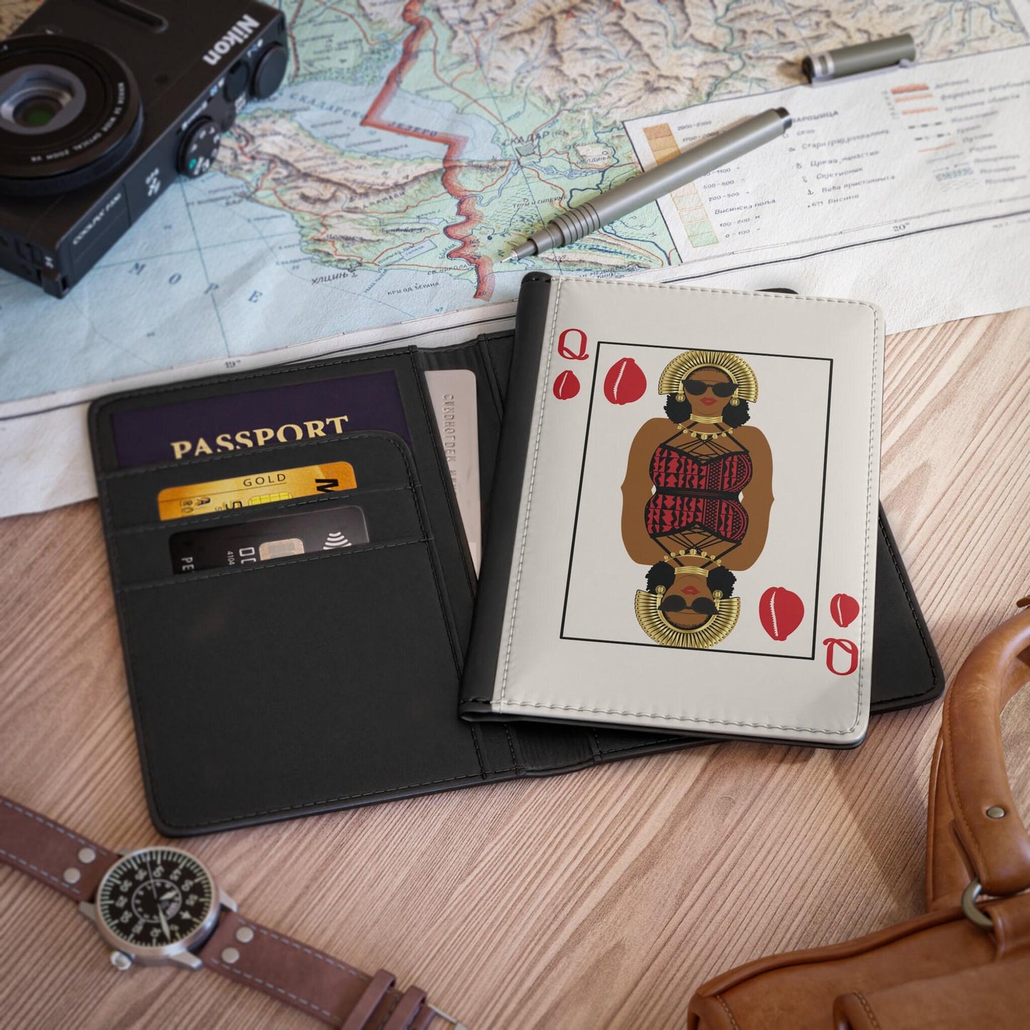 Queen of Cowries - Passport Cover
