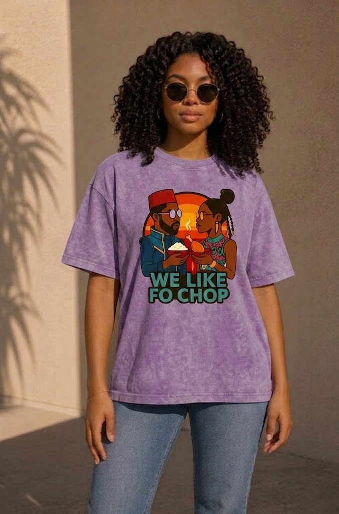 We Like Fo Chop Unisex Heavyweight Vintage Washed T-shirt
